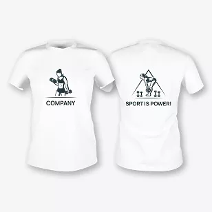 Fitness Trainer T-shirt Template