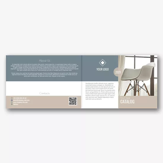 Interior catalog template