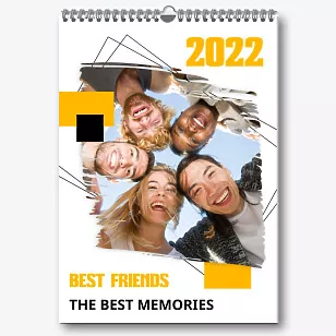 Friends Calendar Template