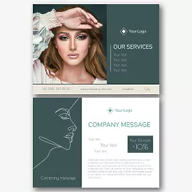 Beauty Salon Flyer Template